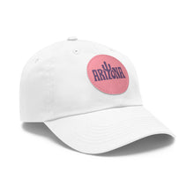 Load image into Gallery viewer, Arizona Dad Hat with Leather Patch - Casual Style for Outdoor Adventures - Kactus Jock