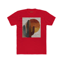 Load image into Gallery viewer, Desert Sunset Cactus Tee, Unisex T-Shirt, Boho Cotton Shirt, Casual Summer Wear - Kactus Jock