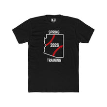 Load image into Gallery viewer, Spring Training Baseball Tee - Unisex Cotton Crew, Arizona Sports T-Shirt, Gift for Baseball Fans, Kactus Jock