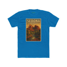 Load image into Gallery viewer, Sedona Arizona Vintage Unisex Cotton Crew Tee - Ideal for Travel Lovers - Kactus Jock