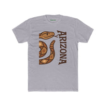 Load image into Gallery viewer, Arizona Snake Unisex Cotton Crew Tee - Casual Style for Nature Lovers - Kactus Jock