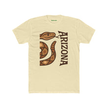 Load image into Gallery viewer, Arizona Snake Unisex Cotton Crew Tee - Casual Style for Nature Lovers - Kactus Jock