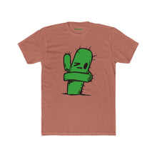 Load image into Gallery viewer, Cactus Hug Unisex Cotton Crew Tee, Cute Graphic Tee, Gift for Cactus Lovers - Kactus Jock
