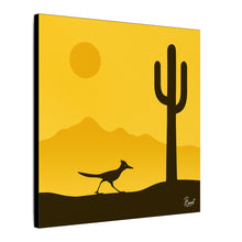 Load image into Gallery viewer, Series 1 Desert Road Runner Canvas Art Print - Vibrant Wall Decor for Nature Lovers - Kactus Jock