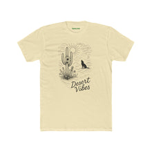 Load image into Gallery viewer, Desert Vibes Unisex Cotton Crew Tee, Bohemian T-Shirt, Summer Style Shirt - Kactus Jock