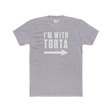 Load image into Gallery viewer, I'm With Torta T-Shirt - Funny Foodie Tee with Arrow - Kactus Jock