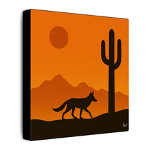 Load image into Gallery viewer, Series 2 Desert Road Runner Canvas Art Print - Vibrant Wall Decor for Nature Lovers - Kactus Jock
