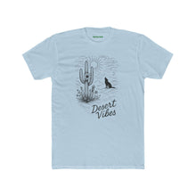 Load image into Gallery viewer, Desert Vibes Unisex Cotton Crew Tee, Bohemian T-Shirt, Summer Style Shirt - Kactus Jock
