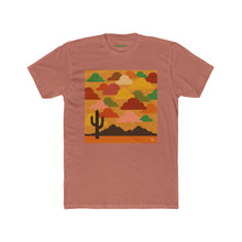 Load image into Gallery viewer, Retro Desert Vibes Unisex Cotton Crew Tee - Perfect for Nature Lovers! - Kactus Jock