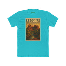 Load image into Gallery viewer, Sedona Arizona Vintage Unisex Cotton Crew Tee - Ideal for Travel Lovers - Kactus Jock