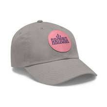 Load image into Gallery viewer, Arizona Dad Hat with Leather Patch - Casual Style for Outdoor Adventures - Kactus Jock