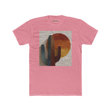 Load image into Gallery viewer, Desert Sunset Cactus Tee, Unisex T-Shirt, Boho Cotton Shirt, Casual Summer Wear - Kactus Jock