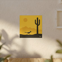 Load image into Gallery viewer, Series 1 Desert Road Runner Canvas Art Print - Vibrant Wall Decor for Nature Lovers - Kactus Jock