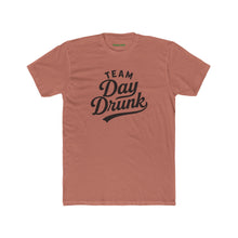 Load image into Gallery viewer, Team Day Drunk Unisex Cotton Crew Tee, Funny T-Shirt for Celebrations - Kactus Jock