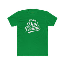 Load image into Gallery viewer, Team Day Drunk Unisex Cotton Crew Tee, Funny T-Shirt for Celebrations - Kactus Jock