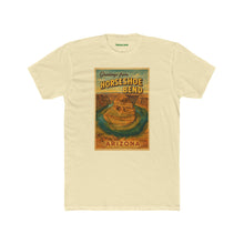 Load image into Gallery viewer, Greetings from Horseshoe Bend Arizona Unisex Cotton Crew Tee, Travel Shirt - Kactus Jock