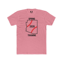 Load image into Gallery viewer, Spring Training Baseball Tee - Unisex Cotton Crew, Arizona Sports T-Shirt, Gift for Baseball Fans, Kactus Jock