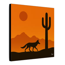 Load image into Gallery viewer, Series 2 Desert Road Runner Canvas Art Print - Vibrant Wall Decor for Nature Lovers - Kactus Jock