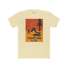 Load image into Gallery viewer, Camping Life Unisex Cotton Crew Tee - Adventure T-Shirt for Outdoor Enthusiasts - Kactus Jock