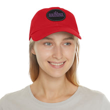 Load image into Gallery viewer, Arizona Dad Hat with Leather Patch - Casual Style for Outdoor Adventures - Kactus Jock