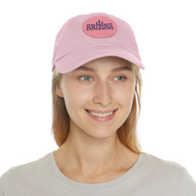 Load image into Gallery viewer, Arizona Dad Hat with Leather Patch - Casual Style for Outdoor Adventures - Kactus Jock