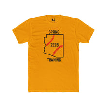 Load image into Gallery viewer, Spring Training Baseball Tee - Unisex Cotton Crew, Arizona Sports T-Shirt, Gift for Baseball Fans, Kactus Jock