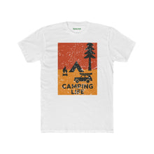 Load image into Gallery viewer, Camping Life Unisex Cotton Crew Tee - Adventure T-Shirt for Outdoor Enthusiasts - Kactus Jock