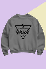 Load image into Gallery viewer, Bachelorette Crewneck - Old Town Scottsdale, AZ - Bride (Black)