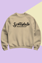 Load image into Gallery viewer, Old Town Scottsdale, AZ - Scottsdale Sun Script Crewneck