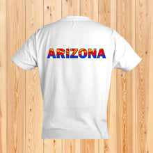 Load image into Gallery viewer, Arizona Flag Text - Adult Shirt