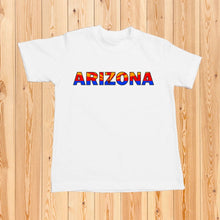 Load image into Gallery viewer, Arizona Flag Text - Adult Shirt
