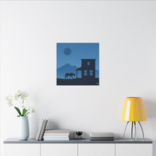 Load image into Gallery viewer, Series 3 Desert Road Runner Canvas Art Print - Vibrant Wall Decor for Nature Lovers - Kactus Jock
