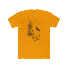 Load image into Gallery viewer, Desert Vibes Unisex Cotton Crew Tee, Bohemian T-Shirt, Summer Style Shirt - Kactus Jock
