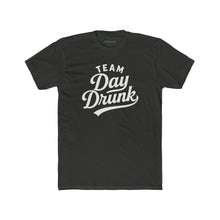 Load image into Gallery viewer, Team Day Drunk Unisex Cotton Crew Tee, Funny T-Shirt for Celebrations - Kactus Jock
