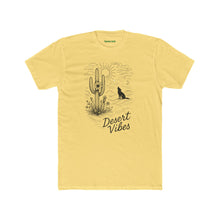 Load image into Gallery viewer, Desert Vibes Unisex Cotton Crew Tee, Bohemian T-Shirt, Summer Style Shirt - Kactus Jock

