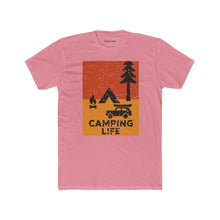 Load image into Gallery viewer, Camping Life Unisex Cotton Crew Tee - Adventure T-Shirt for Outdoor Enthusiasts - Kactus Jock
