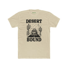Load image into Gallery viewer, Desert Bound Unisex Cotton Crew Tee, Summer T-Shirt, Travel Tee, Fun Vacation Shirt - Kactus Jock
