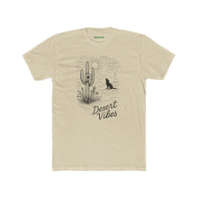Load image into Gallery viewer, Desert Vibes Unisex Cotton Crew Tee, Bohemian T-Shirt, Summer Style Shirt - Kactus Jock
