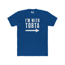 Load image into Gallery viewer, I'm With Torta T-Shirt - Funny Foodie Tee with Arrow - Kactus Jock
