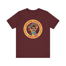 Load image into Gallery viewer, Cactus Carlos Coffee Tee - Fun Unisex Jersey Shirt, Great for Coffee Lovers, Gifts for Baristas, Summer Outings, Cute Casual Wear - Kactus Jock
