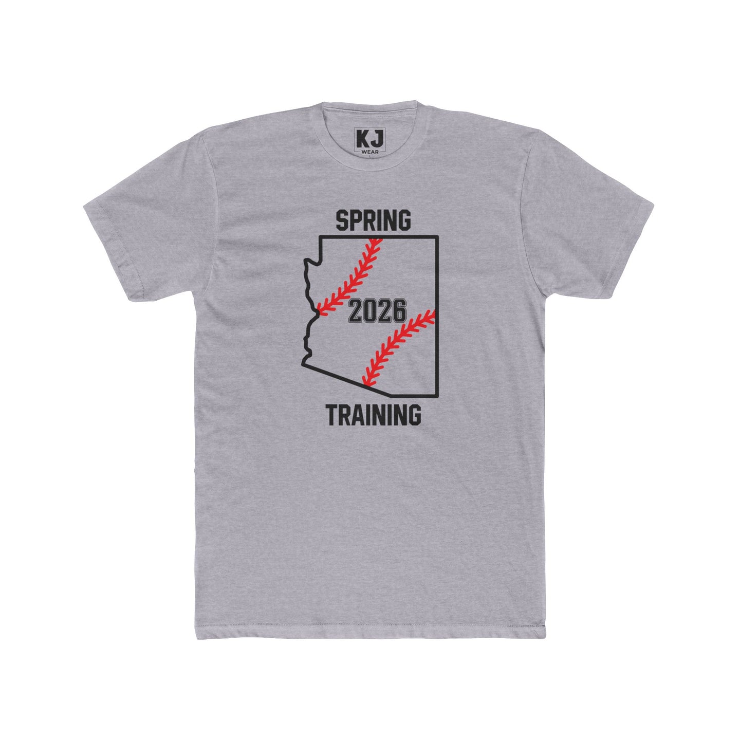 Spring Training Baseball Tee - Unisex Cotton Crew, Arizona Sports T-Shirt, Gift for Baseball Fans,  Kactus Jock