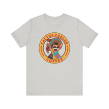 Load image into Gallery viewer, Cactus Carlos Coffee Tee - Fun Unisex Jersey Shirt, Great for Coffee Lovers, Gifts for Baristas, Summer Outings, Cute Casual Wear - Kactus Jock
