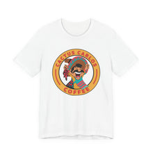 Load image into Gallery viewer, Cactus Carlos Coffee Tee - Fun Unisex Jersey Shirt, Great for Coffee Lovers, Gifts for Baristas, Summer Outings, Cute Casual Wear - Kactus Jock
