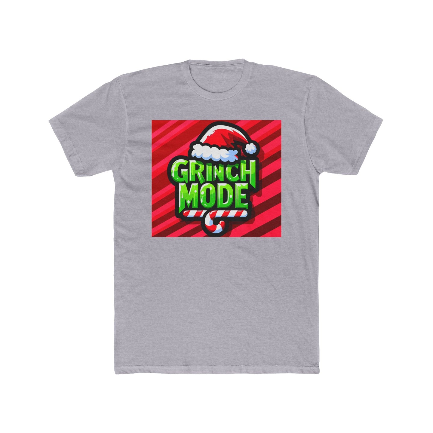 Grinch Mode Christmas T-Shirt | Unisex Crew Tee for Holiday Cheer, Funny Christmas Gift, Festive Apparel, Winter Casual Wear, Grinch Lovers - Kactus Jock