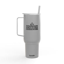Load image into Gallery viewer, Arizona Insulated Tumbler - 40oz with Lid &amp; Straw - Perfect for Travel &amp; Outdoor Adventures - Kactus Jock
