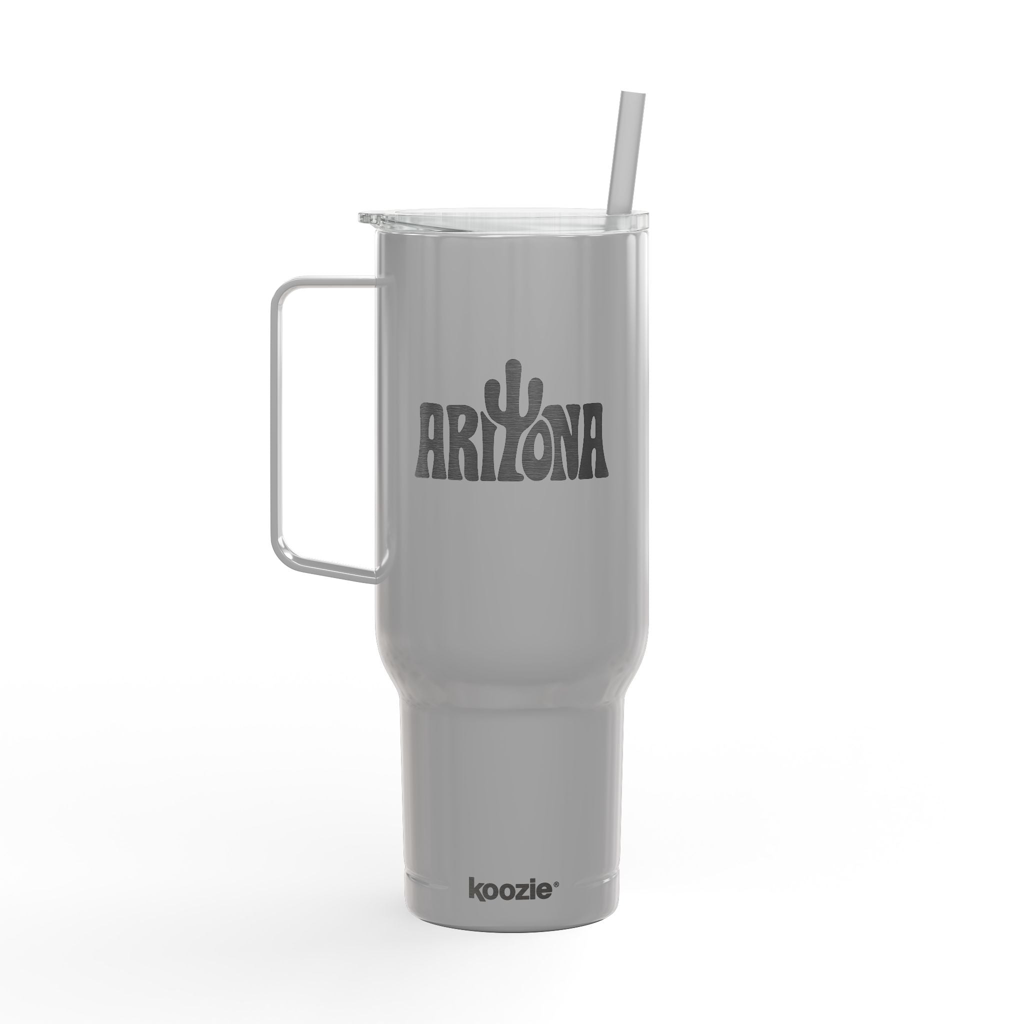 Arizona 40oz Insulated Tumbler with Lid & Straw | Kactus Jock