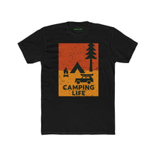 Load image into Gallery viewer, Camping Life Unisex Cotton Crew Tee - Adventure T-Shirt for Outdoor Enthusiasts - Kactus Jock
