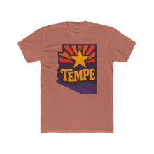 Load image into Gallery viewer, Vintage Tempe Unisex Cotton Crew Tee - Retro Arizona Design - Kactus Jock

