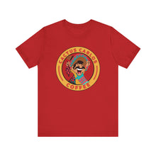 Load image into Gallery viewer, Cactus Carlos Coffee Tee - Fun Unisex Jersey Shirt, Great for Coffee Lovers, Gifts for Baristas, Summer Outings, Cute Casual Wear - Kactus Jock

