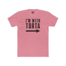 Load image into Gallery viewer, I'm With Torta T-Shirt - Funny Foodie Tee with Arrow - Kactus Jock
